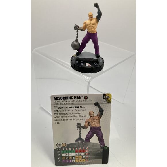 Marvel Heroclix Avengers 60th Anniversary Thanos #43a w/ Card - SUPER RARE New! - Picture 1 of 7